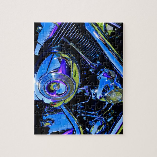 Rompecabezas de la motocicleta (Vertical)