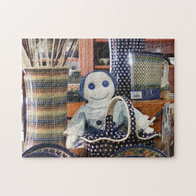 Rompecabezas de la muñeca de la potería (Horizontal)