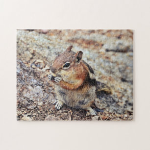 Rompecabezas de la naturaleza animal de Chipmunk