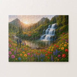 Rompecabezas de la naturaleza familiar – Amanecer