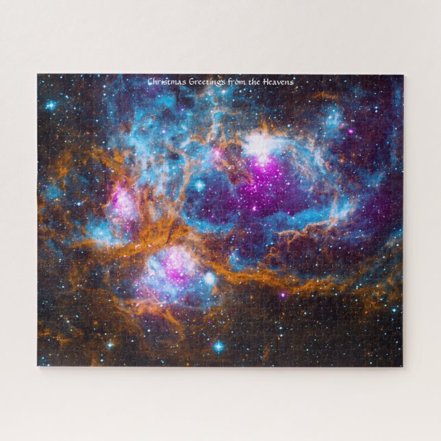 Rompecabezas de la Nebulosa de Langosta (Horizontal)
