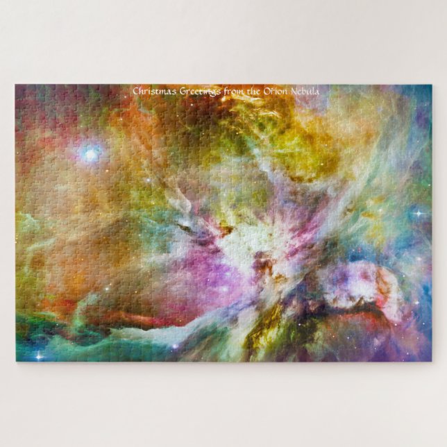 Rompecabezas de la Nebulosa de Orión de Jigsaw (Horizontal)