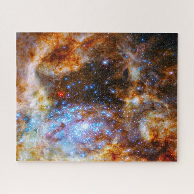 Rompecabezas de la Nebulosa Tarántula de Jigsaw (Horizontal)
