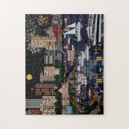 Rompecabezas de la noche de Portland @