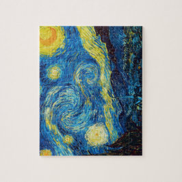 Rompecabezas de la noche estrellada de Van Gogh