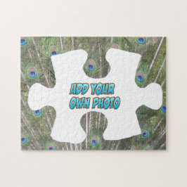 Rompecabezas de la pieza del rompecabezas: plumas 