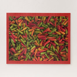 Rompecabezas de la pimienta de chile