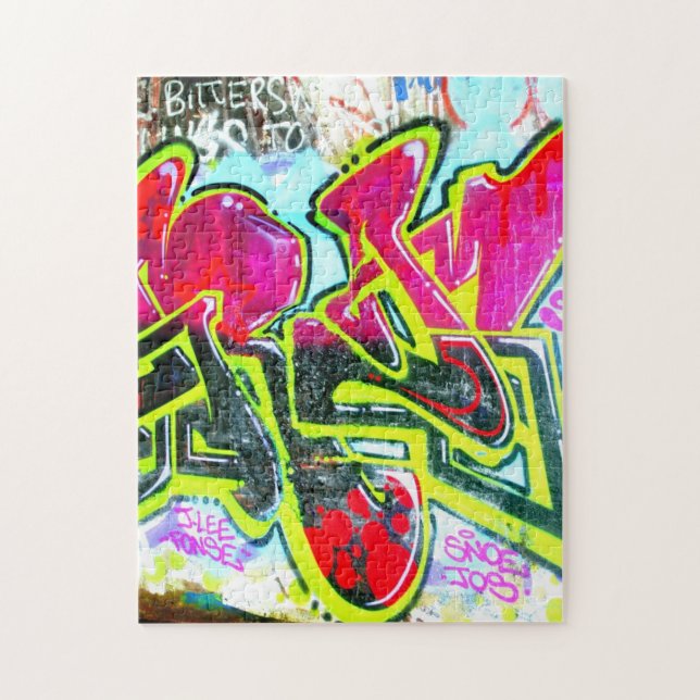 rompecabezas de la pintada de la pared (Vertical)