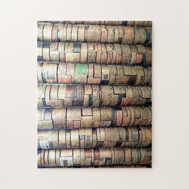 Rompecabezas de la placa de impresión de la caja d (Vertical)