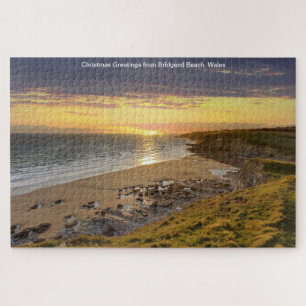 Rompecabezas de la playa de Bridgend, Gales