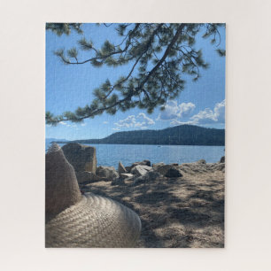 Rompecabezas de la playa del lago Tahoe