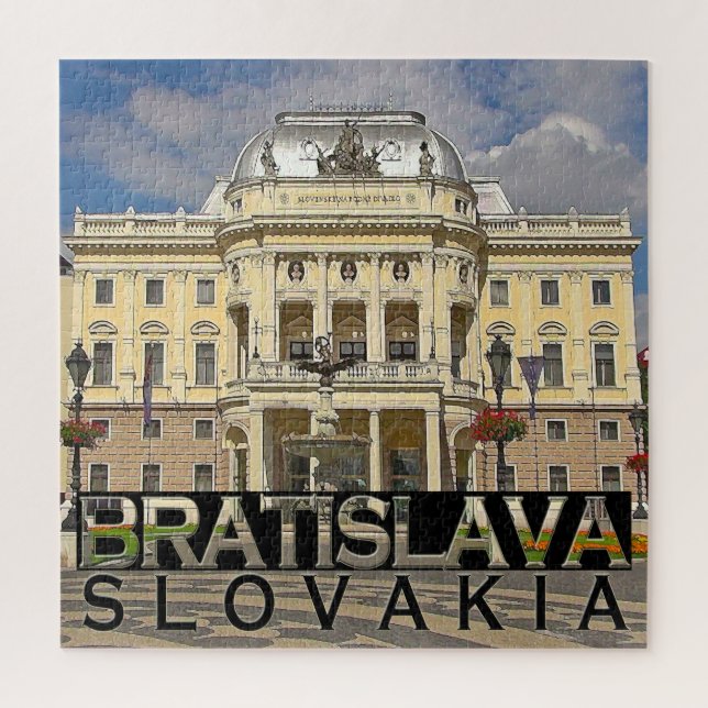 Rompecabezas de la Plaza de Bratislava (Vertical)