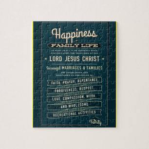 Rompecabezas de la proclamación de la familia de