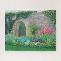 Rompecabezas de la puerta del jardín inglés
