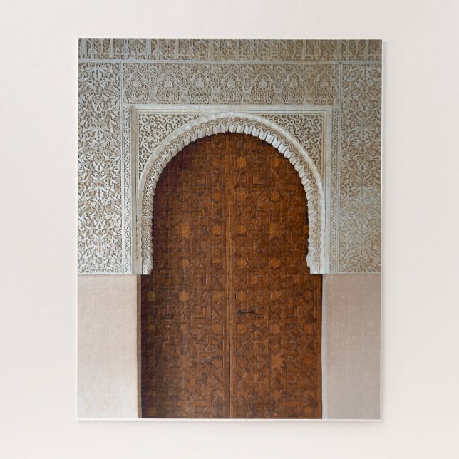 Rompecabezas de la puerta marroquí (Vertical)