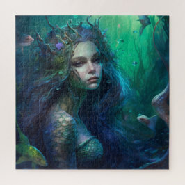 Rompecabezas de la sirena marina