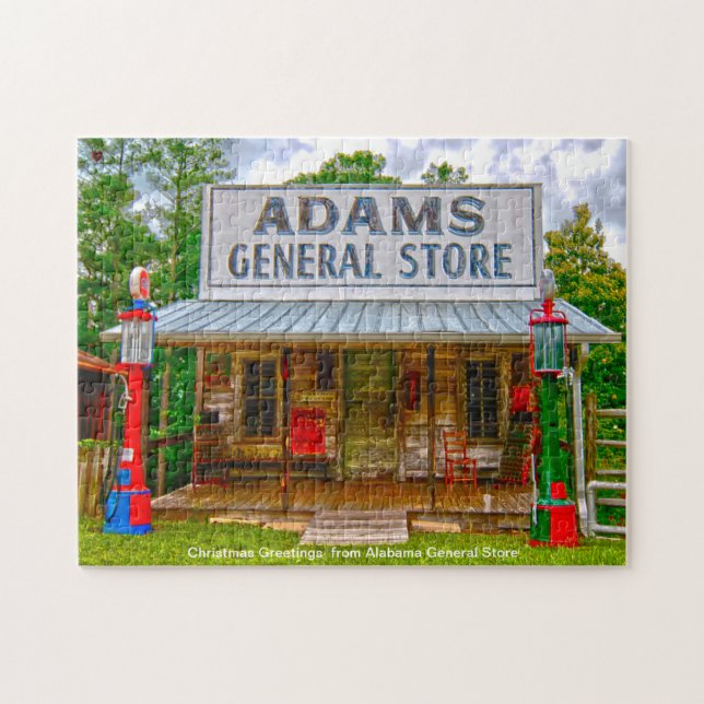Rompecabezas de la tienda general de Alabama (Horizontal)