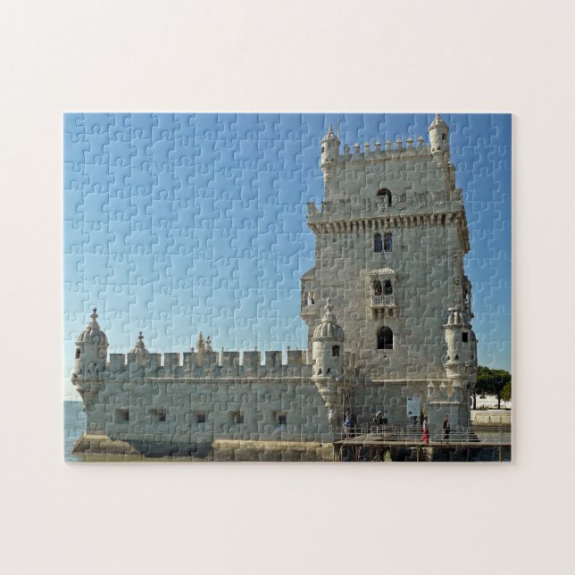 rompecabezas de la torre Belem de Lisboa (Horizontal)