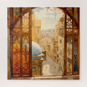 Rompecabezas de la ventana de Jerusalén