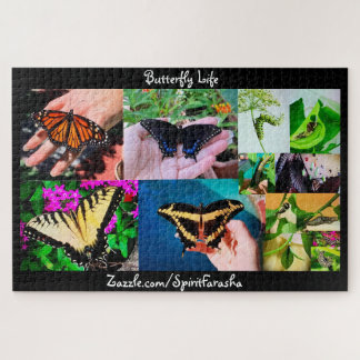 Rompecabezas de la vida de las mariposas