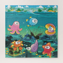 Rompecabezas de la vida marina