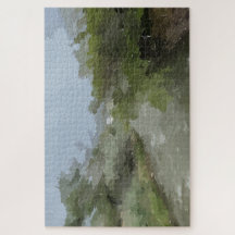 Rompecabezas de la vista del río