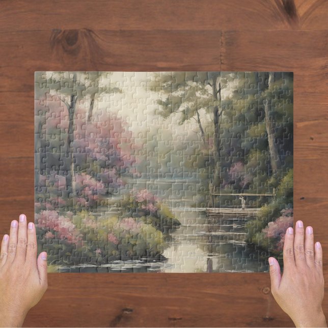 Rompecabezas de Lago Tranquil, 11" x 14", 252 piez (Subido por el creador)