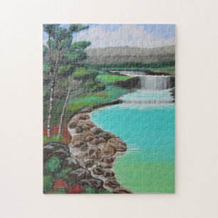 Rompecabezas de las cascadas