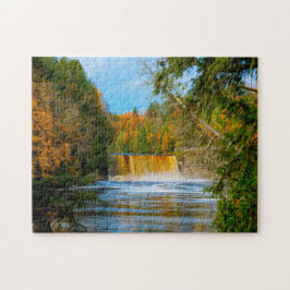 Rompecabezas de las cataratas Tahquamenon Michigan