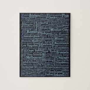 Rompecabezas de las ciudades del mundo