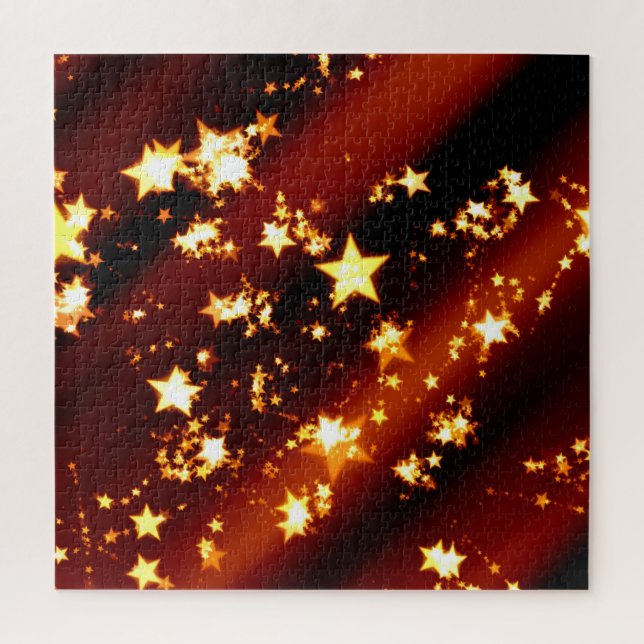 Rompecabezas de las estrellas doradas (Vertical)