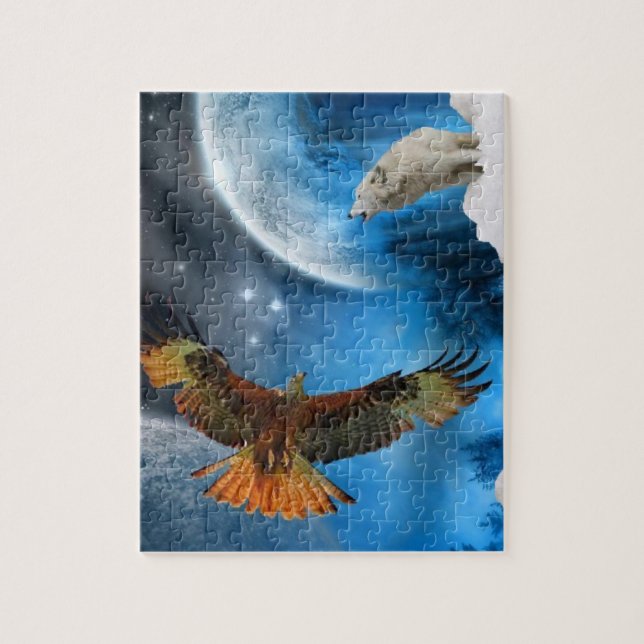 Rompecabezas de las guías espirituales (Vertical)