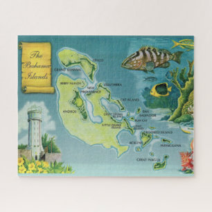 Rompecabezas de las Islas Bahamas 16x20