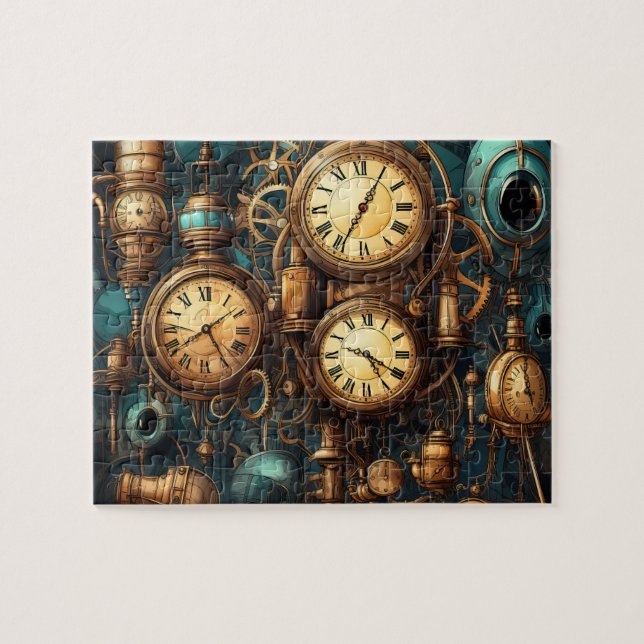 Rompecabezas de las maravillas mecánicas (Horizontal)