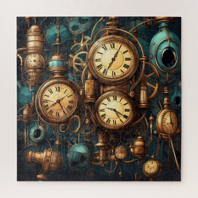 Rompecabezas de las maravillas mecánicas (Vertical)