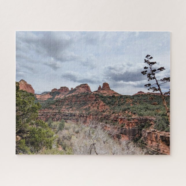 Rompecabezas de las montañas de Sedona Arizona (Horizontal)