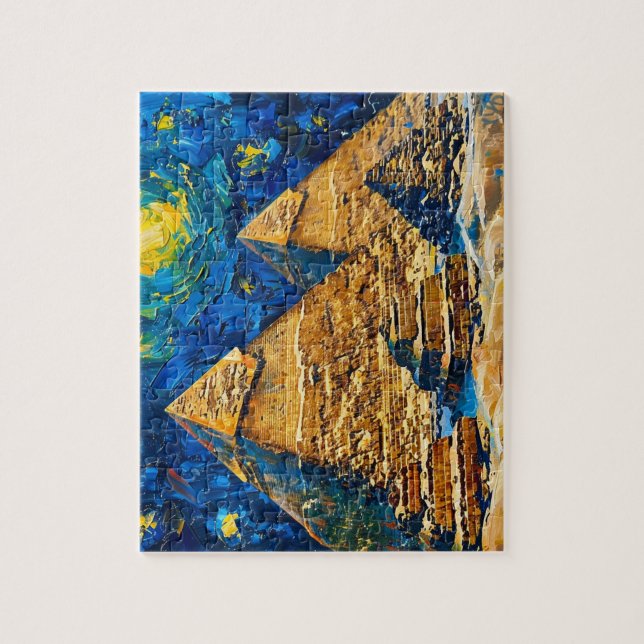 Rompecabezas de las pirámides (Vertical)