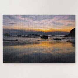 Rompecabezas de las reflexiones de la playa