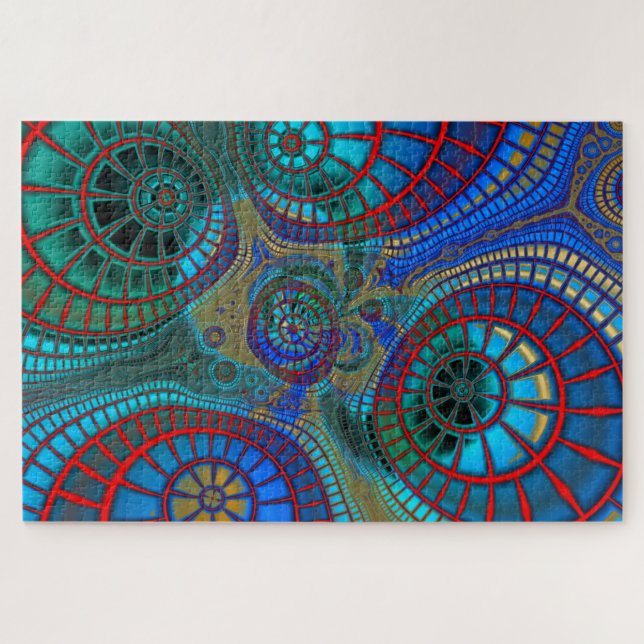 rompecabezas de las ruedas de energía (Horizontal)