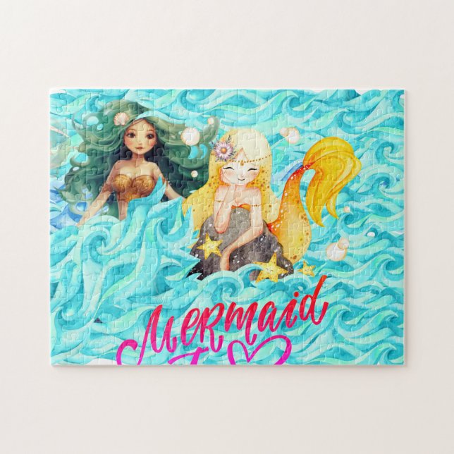 Rompecabezas de las sirenas (Horizontal)