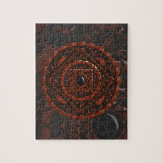 Rompecabezas de Leo Mandala (Vertical)