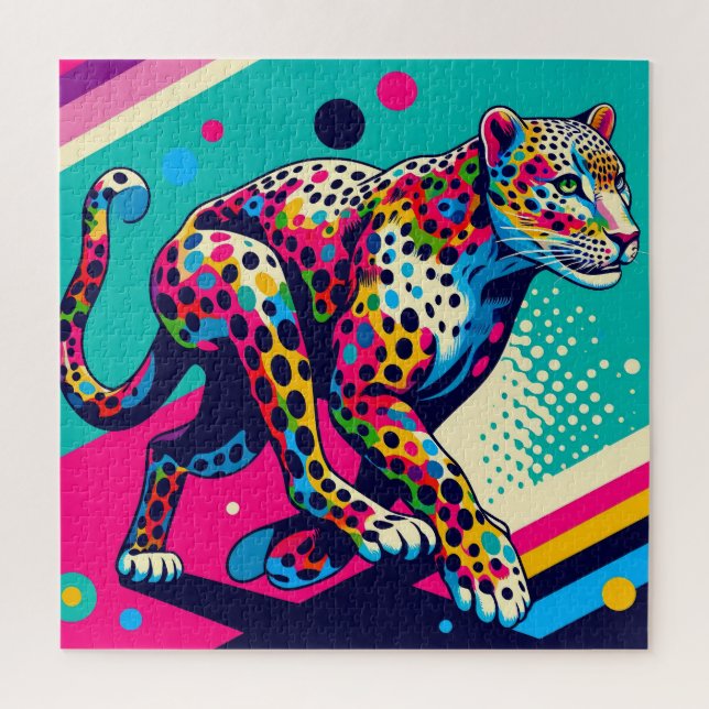 Rompecabezas de leopardo 600 Piece (Vertical)