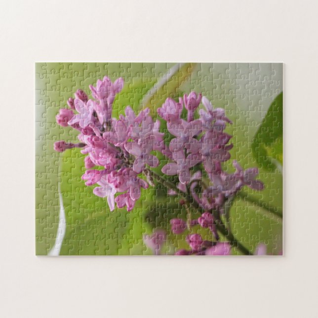 Rompecabezas de Lilac Púrpura (Horizontal)