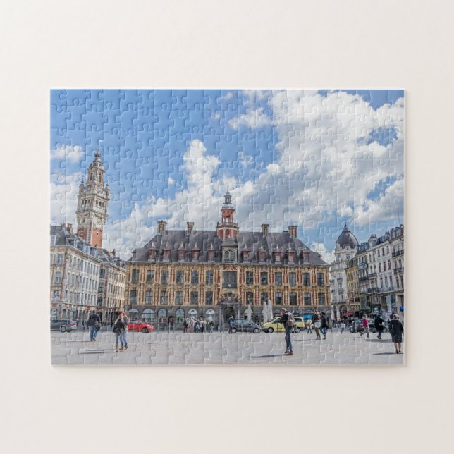 rompecabezas de Lille Grand Place (Horizontal)