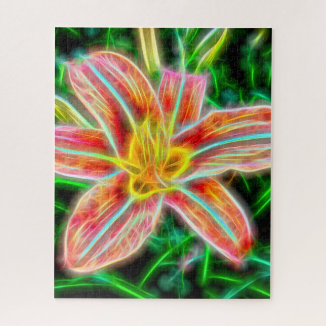 Rompecabezas de Lily Eléctrica (Vertical)