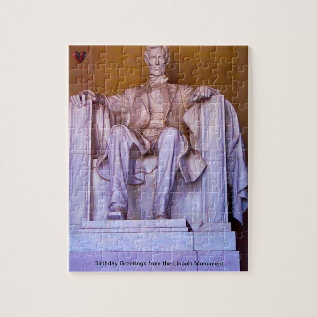 Rompecabezas de Lincoln Monument Jigsaw (Vertical)