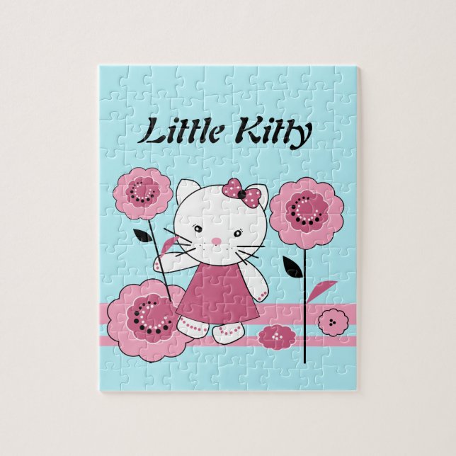 Rompecabezas de Little Kitty Jigsaw (Vertical)