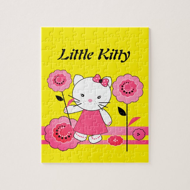 Rompecabezas de Little Kitty Jigsaw (Vertical)