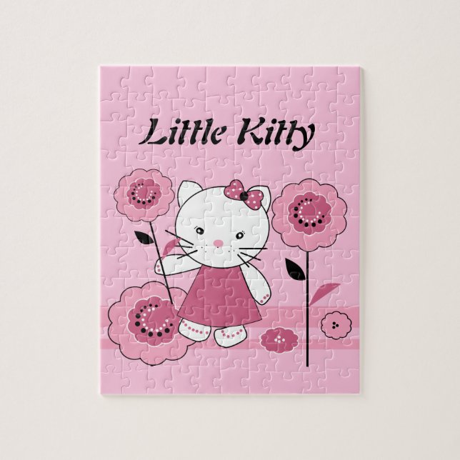 Rompecabezas de Little Kitty Jigsaw (Vertical)