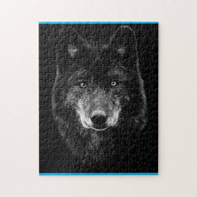 rompecabezas de lobo (Vertical)